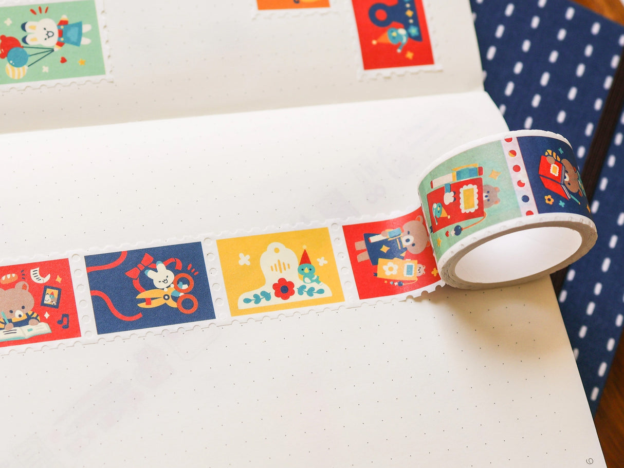 Stamp Washi Tape - A Craft Party