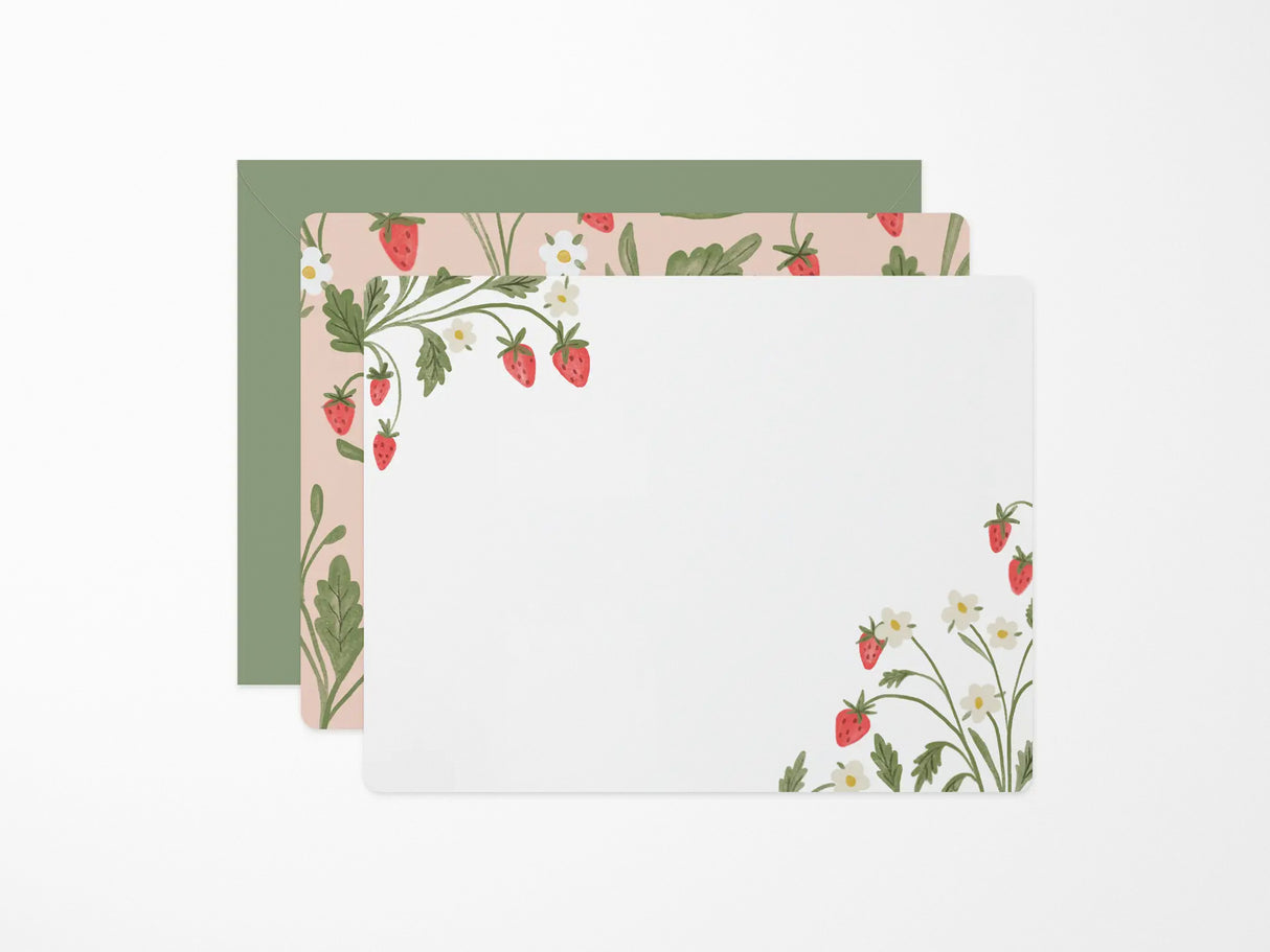 Strawberry Flat Notes - Boxed Set of 6
