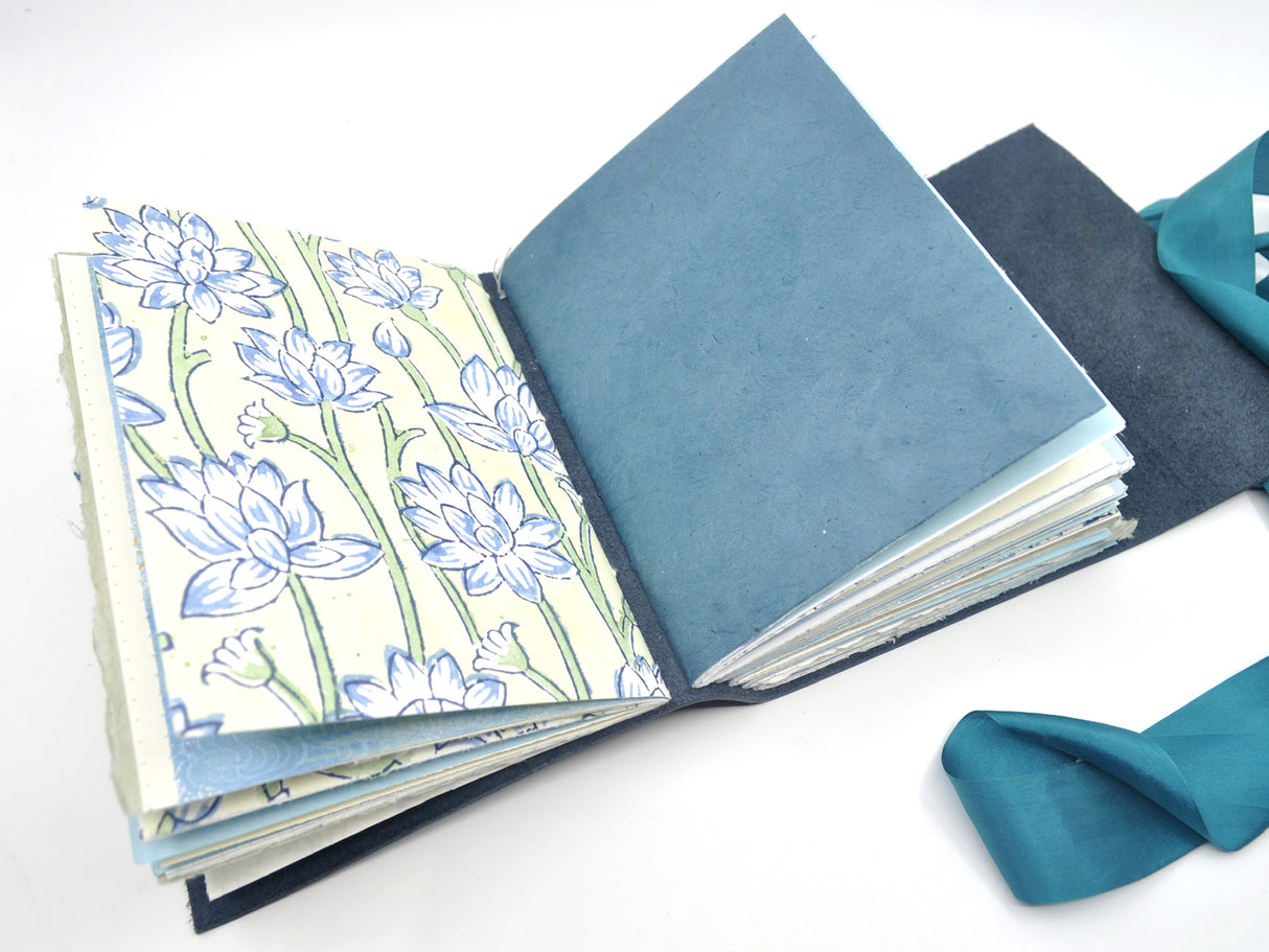 Summer Day One of a Kind Leather Journal