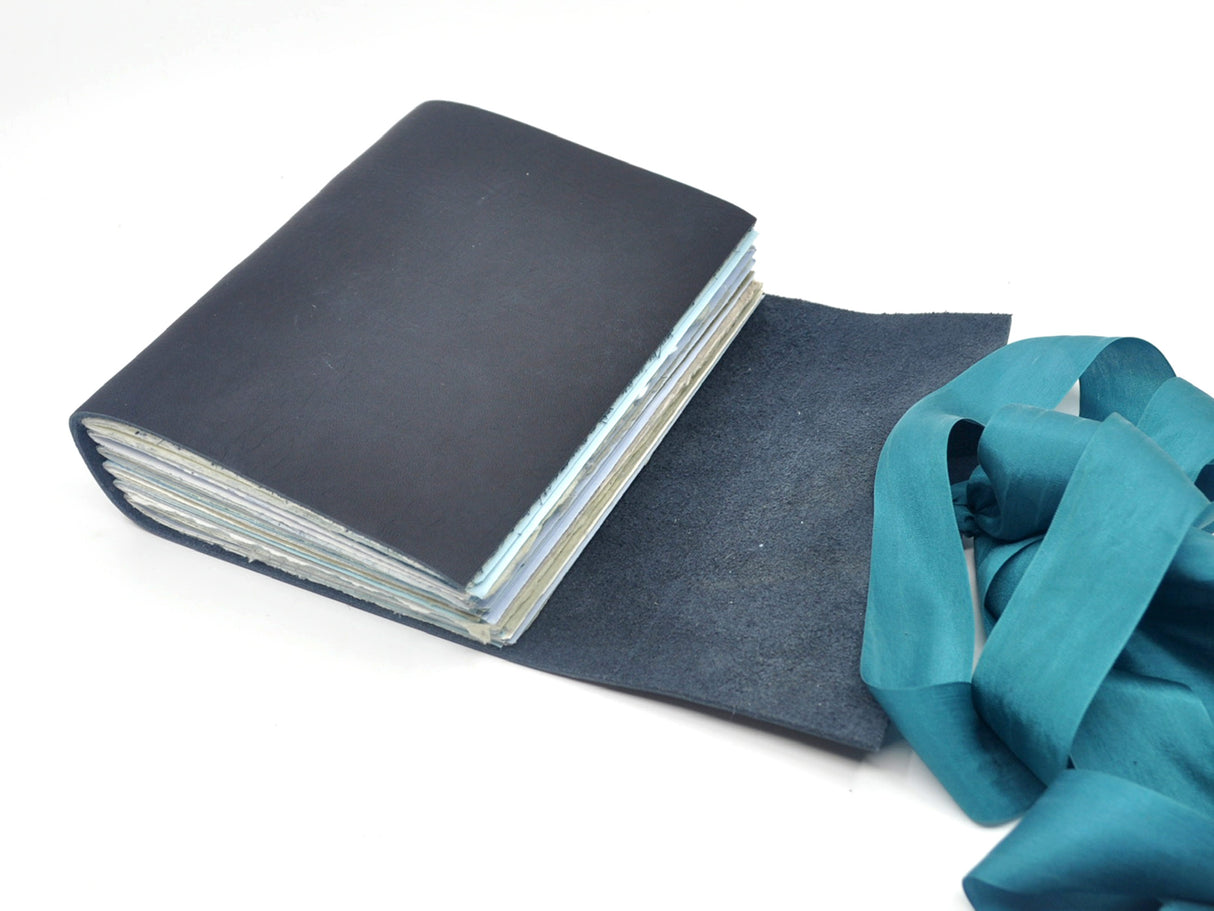 Summer Day One of a Kind Leather Journal