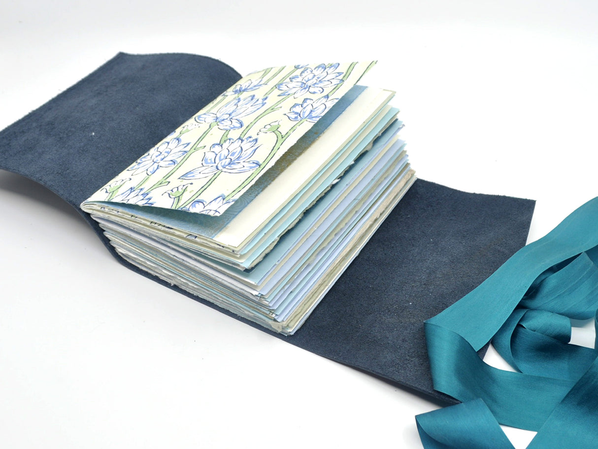 Summer Day One of a Kind Leather Journal