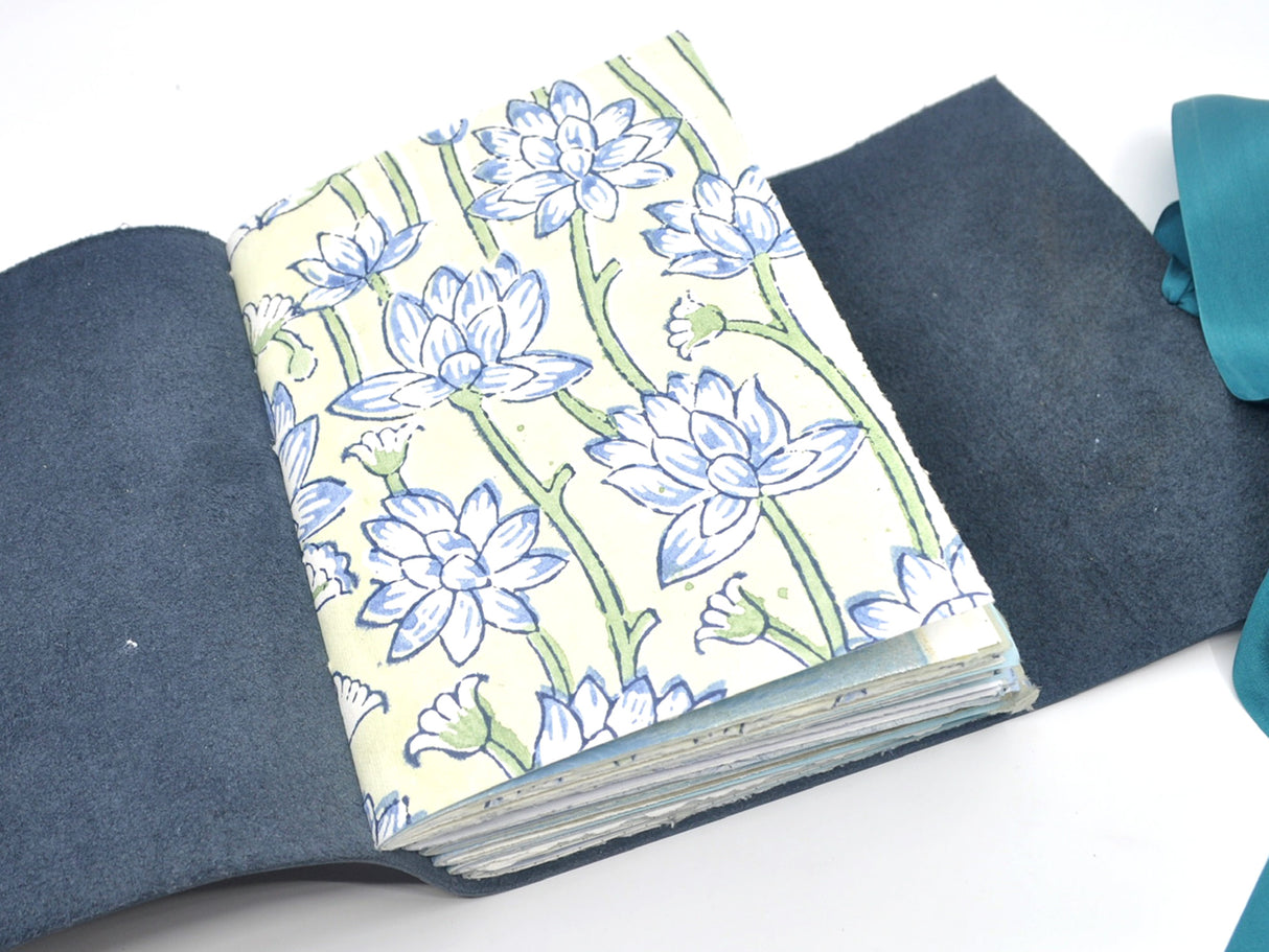 Summer Day One of a Kind Leather Journal