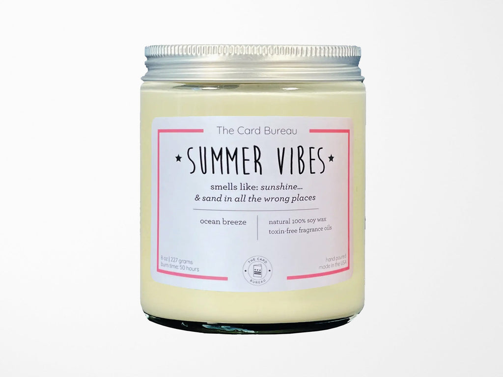Summer Vibes Scented Candle