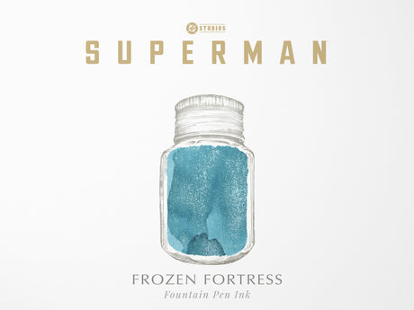Superman Frozen Fortress Fountain Pen Ink