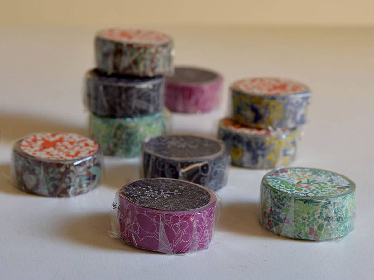 TEN to SEN Washi Tape - Yasou Azalea Pink