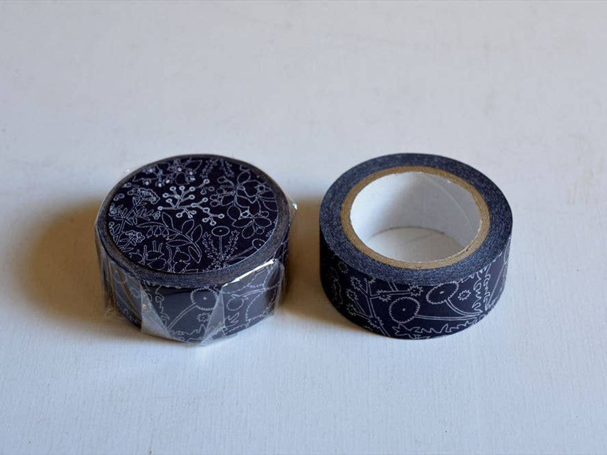 TEN to SEN Washi Tape - Yasou Dark Navy