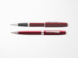 TESTER TESTER Cross Coventry Pen - Red Lacquer with Chrome