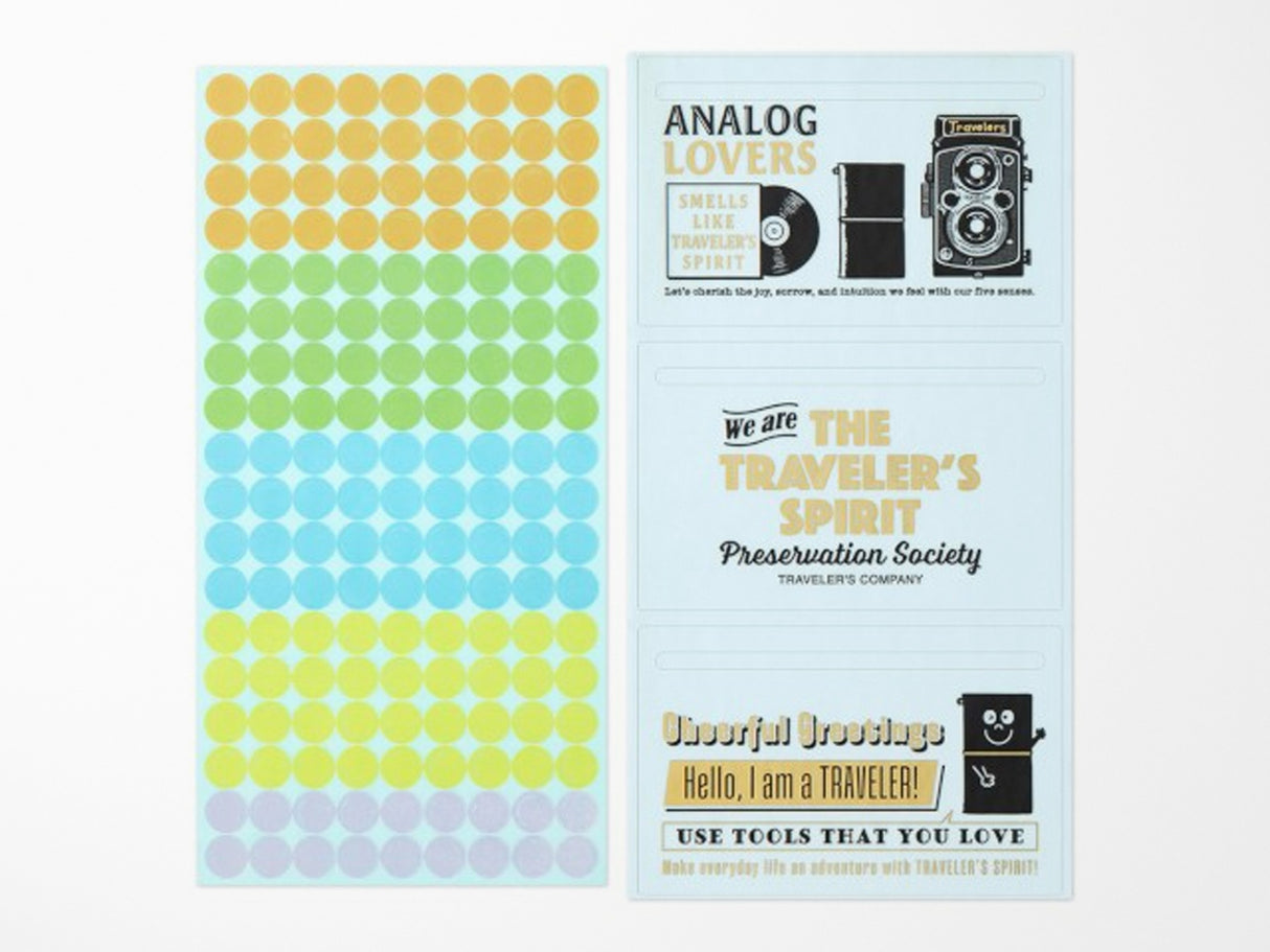 TRAVELER'S Notebook 2026 Customized Sticker Set For Diary