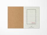 TRAVELER'S Notebook 2026 Monthly - Passport Size