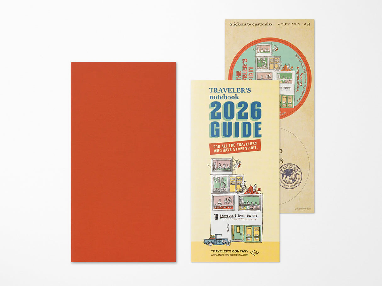 TRAVELER'S Notebook 2026 Monthly - Regular Size