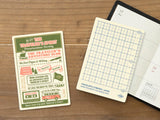 TRAVELER'S Notebook 2026 Plastic Sheet - Passport Size