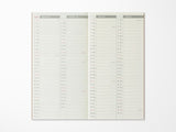 TRAVELER'S Notebook 2026 Weekly Vertical - Regular Size