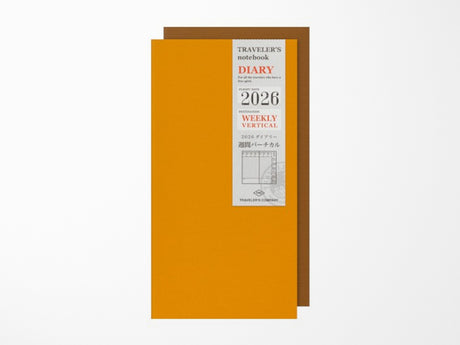 TRAVELER'S Notebook 2026 Weekly Vertical - Regular Size