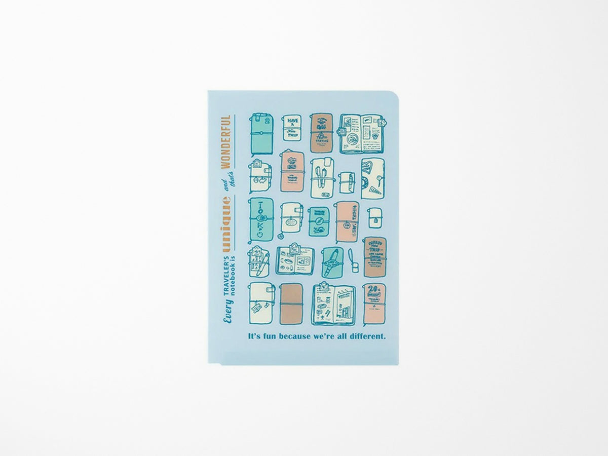 TRAVELER'S Notebook 2027 Clear Folder - Passport Size
