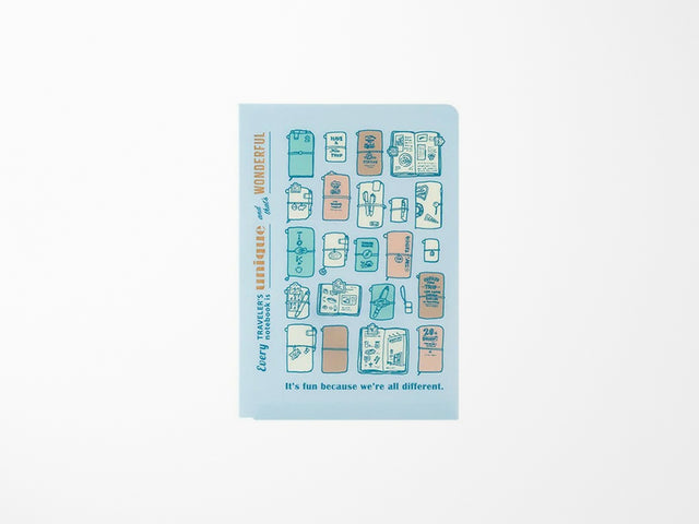 TRAVELER'S Notebook 2027 Clear Folder - Passport Size