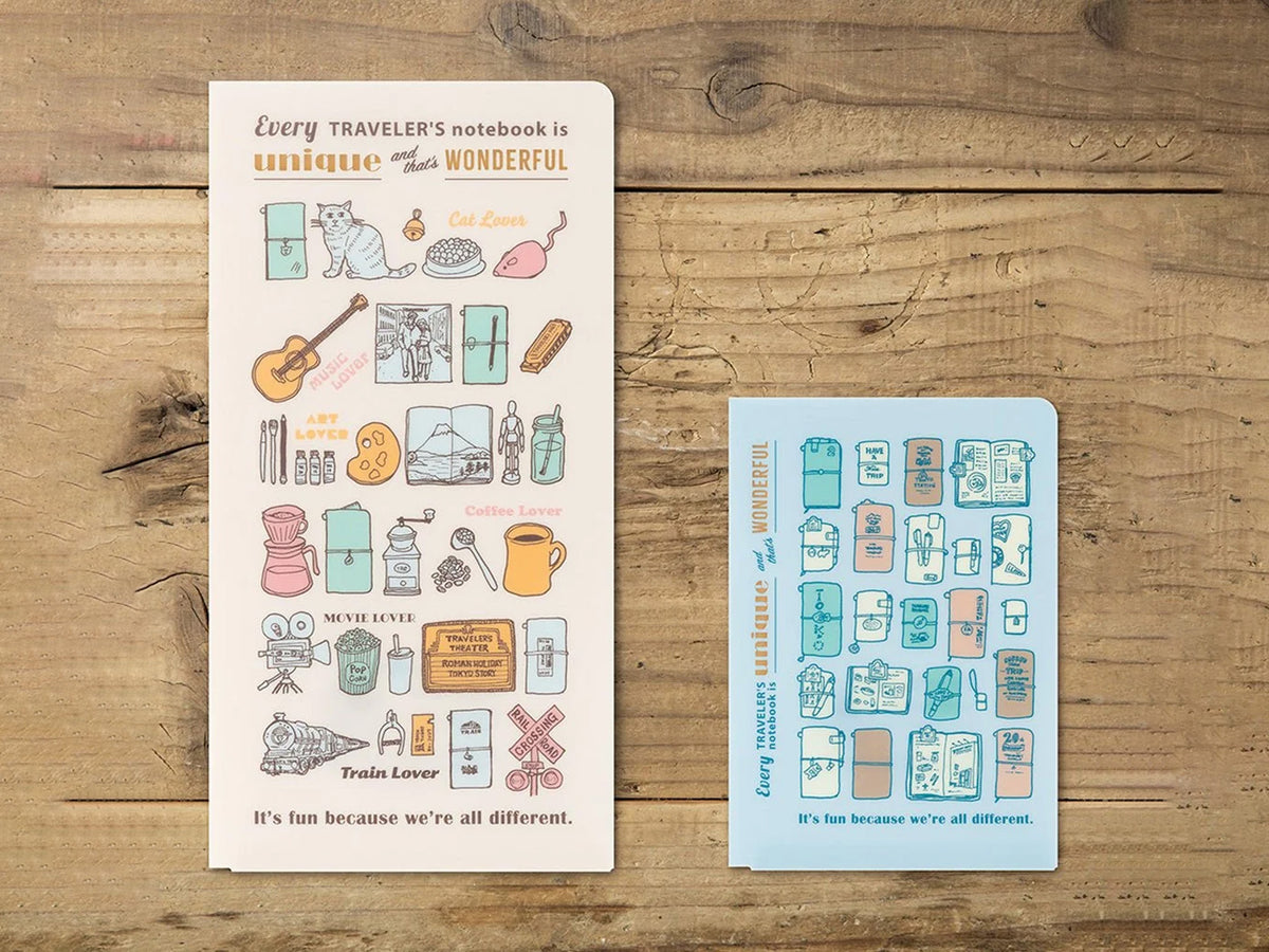 TRAVELER'S Notebook 2027 Clear Folder - Regular Size