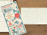 TRAVELER'S Notebook 2027 Plastic Sheet - Regular Size