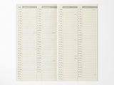 TRAVELER'S Notebook 2027 Weekly + Memo - Regular Size