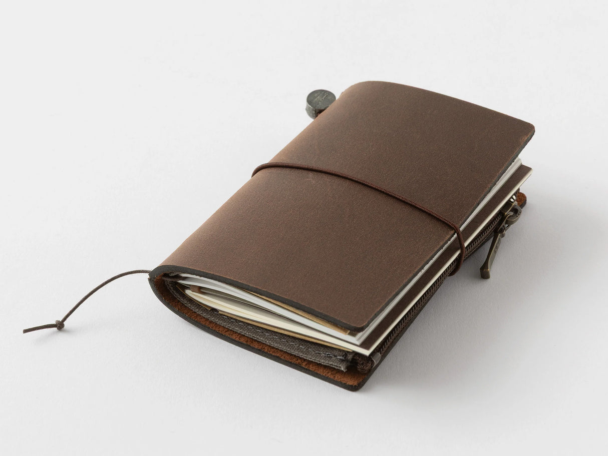 TRAVELER'S Notebook Card Size 20th Anniversary Set - Brown