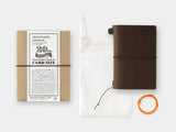 TRAVELER'S Notebook Card Size 20th Anniversary Set - Brown