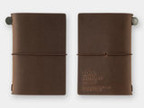TRAVELER'S Notebook Card Size 20th Anniversary Set - Brown