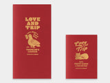 TRAVELER'S Notebook Refill Passport Size - Love and Trip Limited Edition