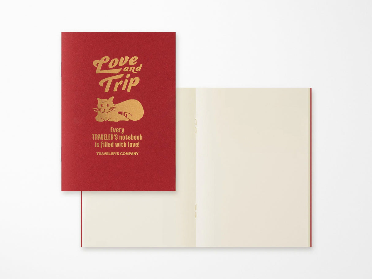 TRAVELER'S Notebook Refill Passport Size - Love and Trip Limited Edition