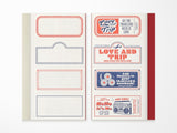 TRAVELER'S Notebook Refill Regular Size - Love and Trip Limited Edition