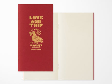TRAVELER'S Notebook Refill Regular Size - Love and Trip Limited Edition