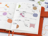 TSUKI no IRO: Bookmark-Style Foil-Pressed Stickers