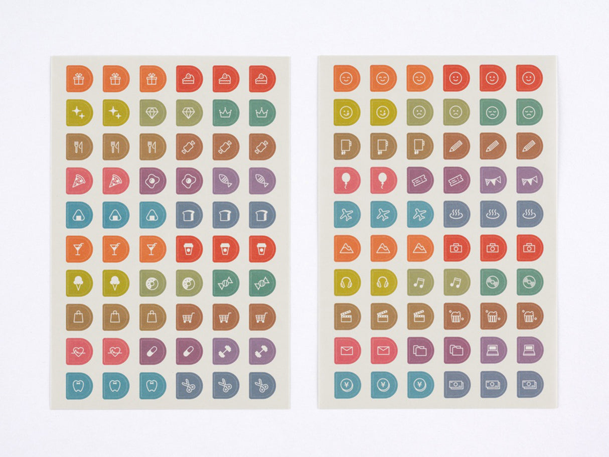 TSUKI no IRO Sticker Set - Schedule