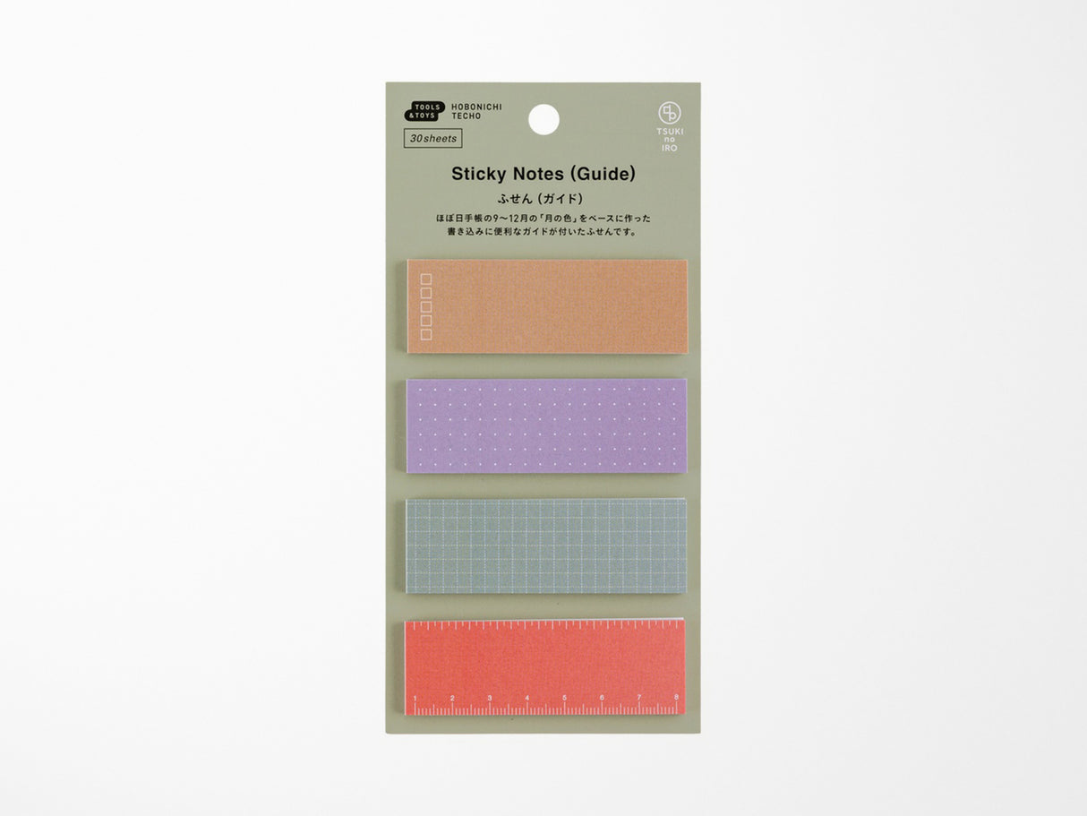 TSUKI no IRO Sticky Notes - Guide