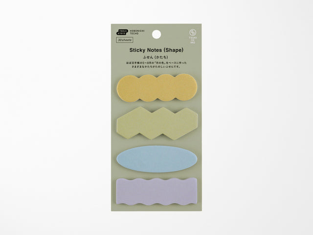 TSUKI no IRO Sticky Notes - Shape