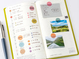 TSUKI no IRO Transparent Dot Stickers - 3.5mm