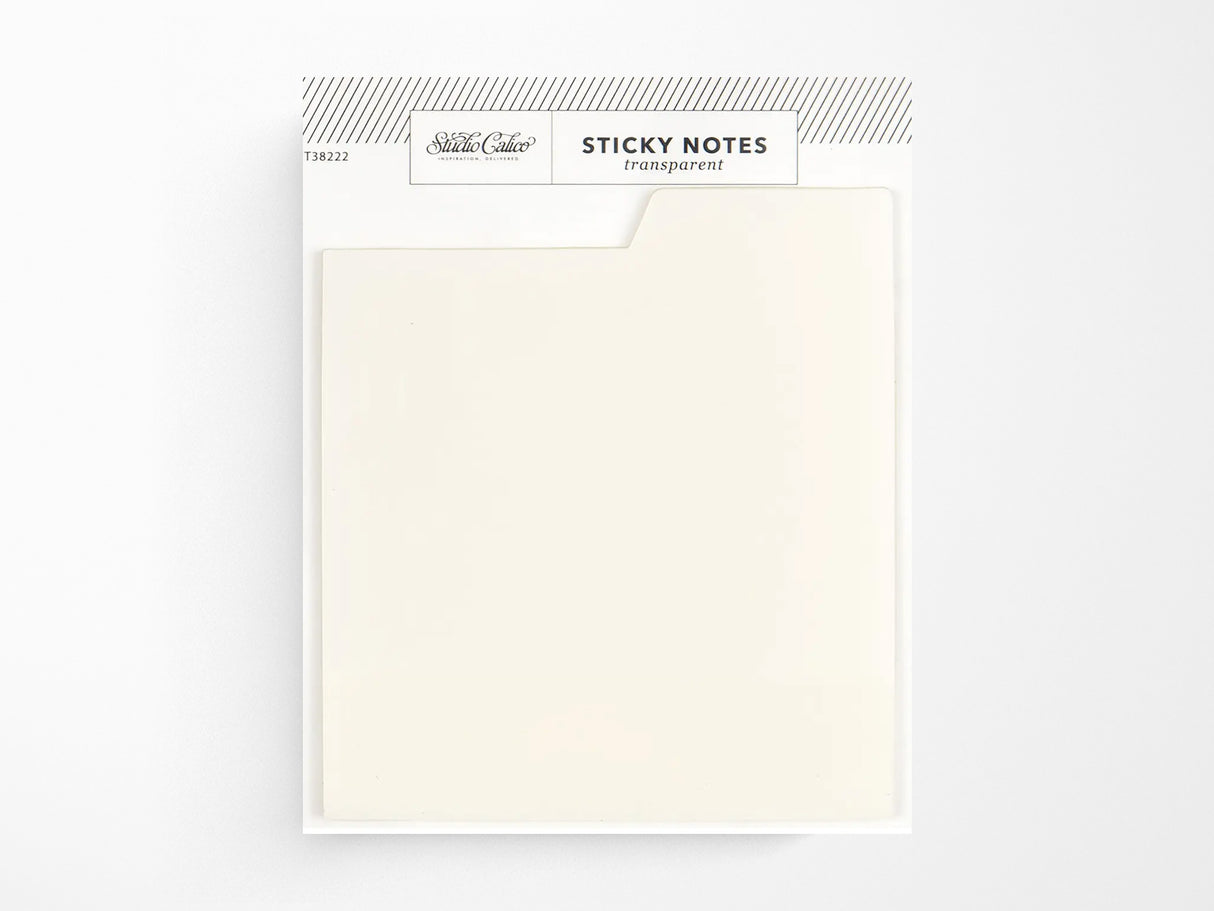 Tabbed Transparent Sticky Notes
