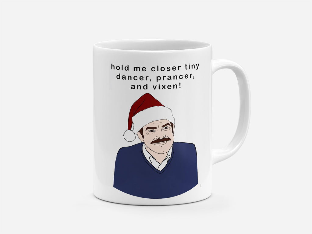 Ted Lasso Hold Me Closer Christmas Mug