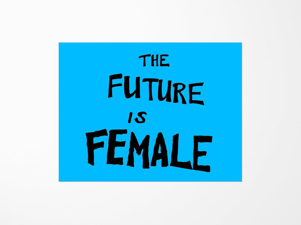 The Future is Female Vinyl Sticker