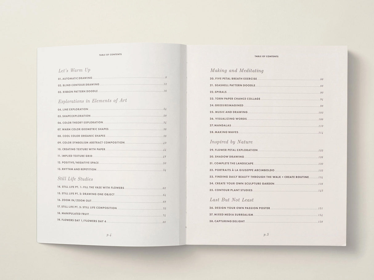 The Guided Sketchbook