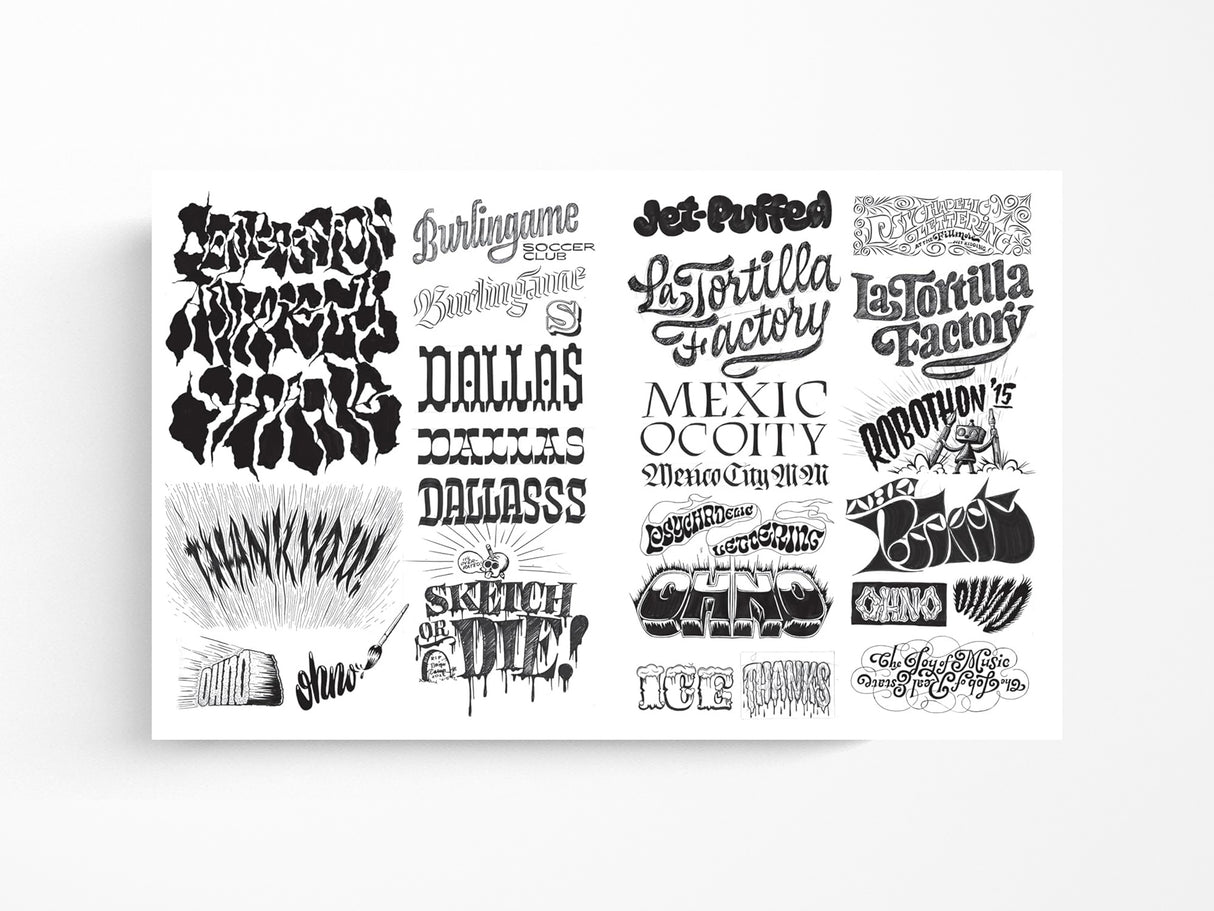 The OHNO Book A Serious Guide to Irreverent Type Design