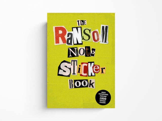 The Ransom Note Sticker Book