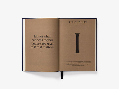 The Stoic Journal 2-in-1 Philosophy Book & Journal