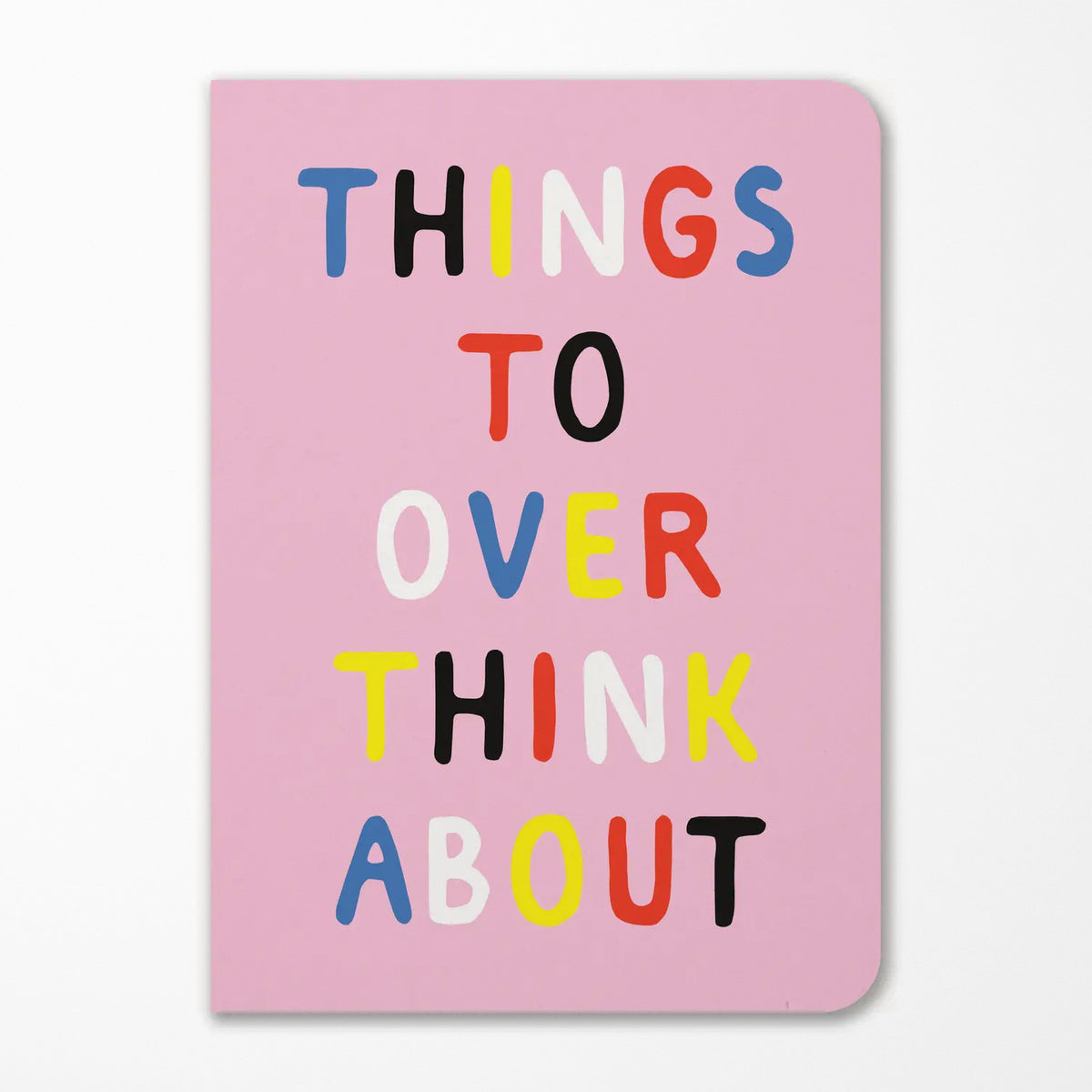 Think Back Journal Things To Overthink Notebook – Jenni Bick Custom Journals