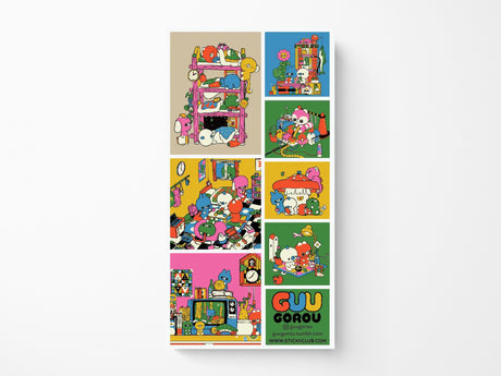 Tiny Friends, Big Adventures Sticker Sheet