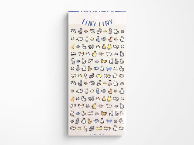 Tiny Tiny Cat Sticker Sheet