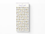 Tiny Tiny Fox Sticker Sheet