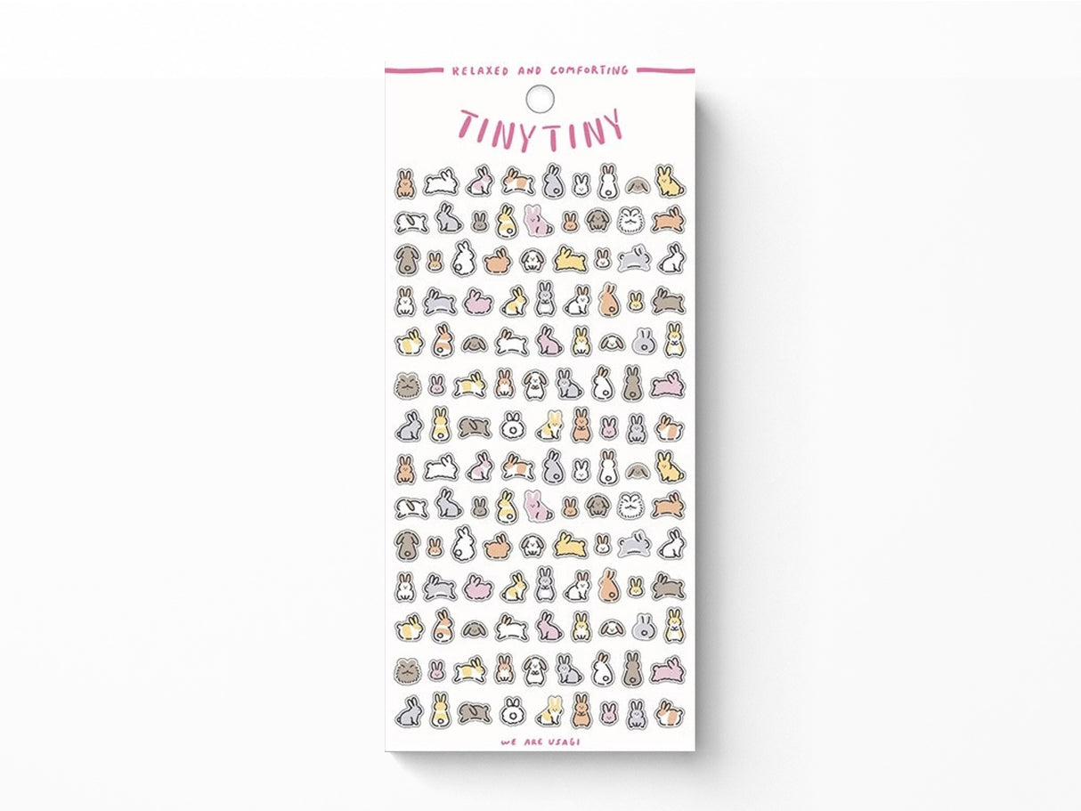 Tiny Tiny Rabbit Sticker Sheet