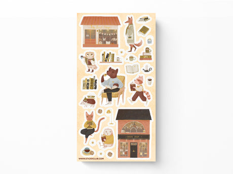 To The Bookshop Sticker Sheet