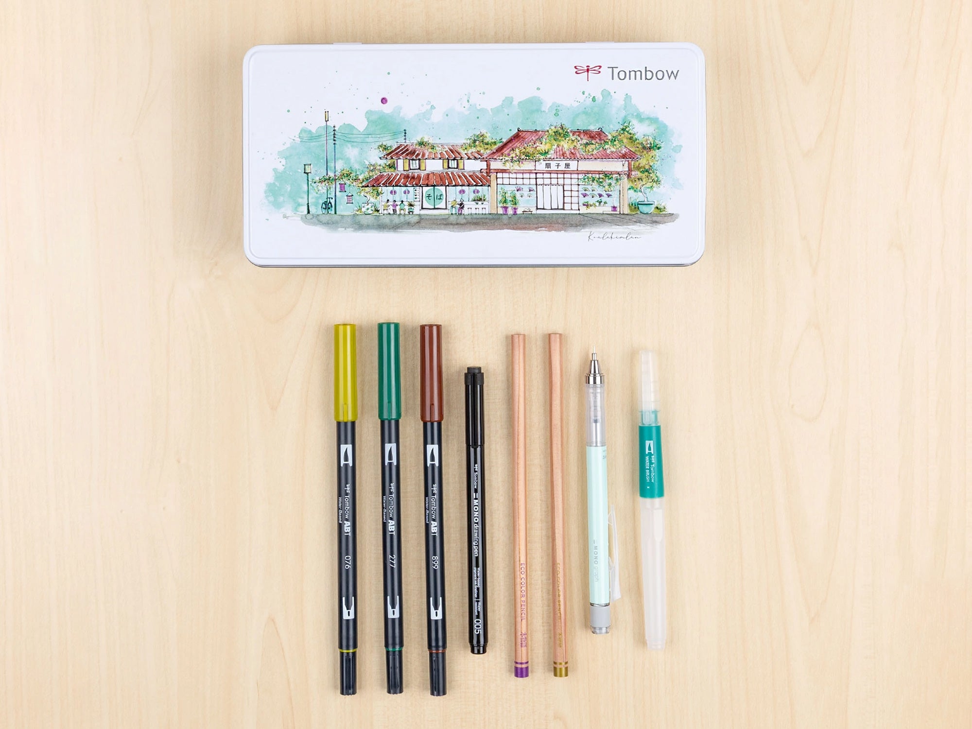 Tombow Urban Sketching Set: Japanese Edition – Jenni Bick Custom