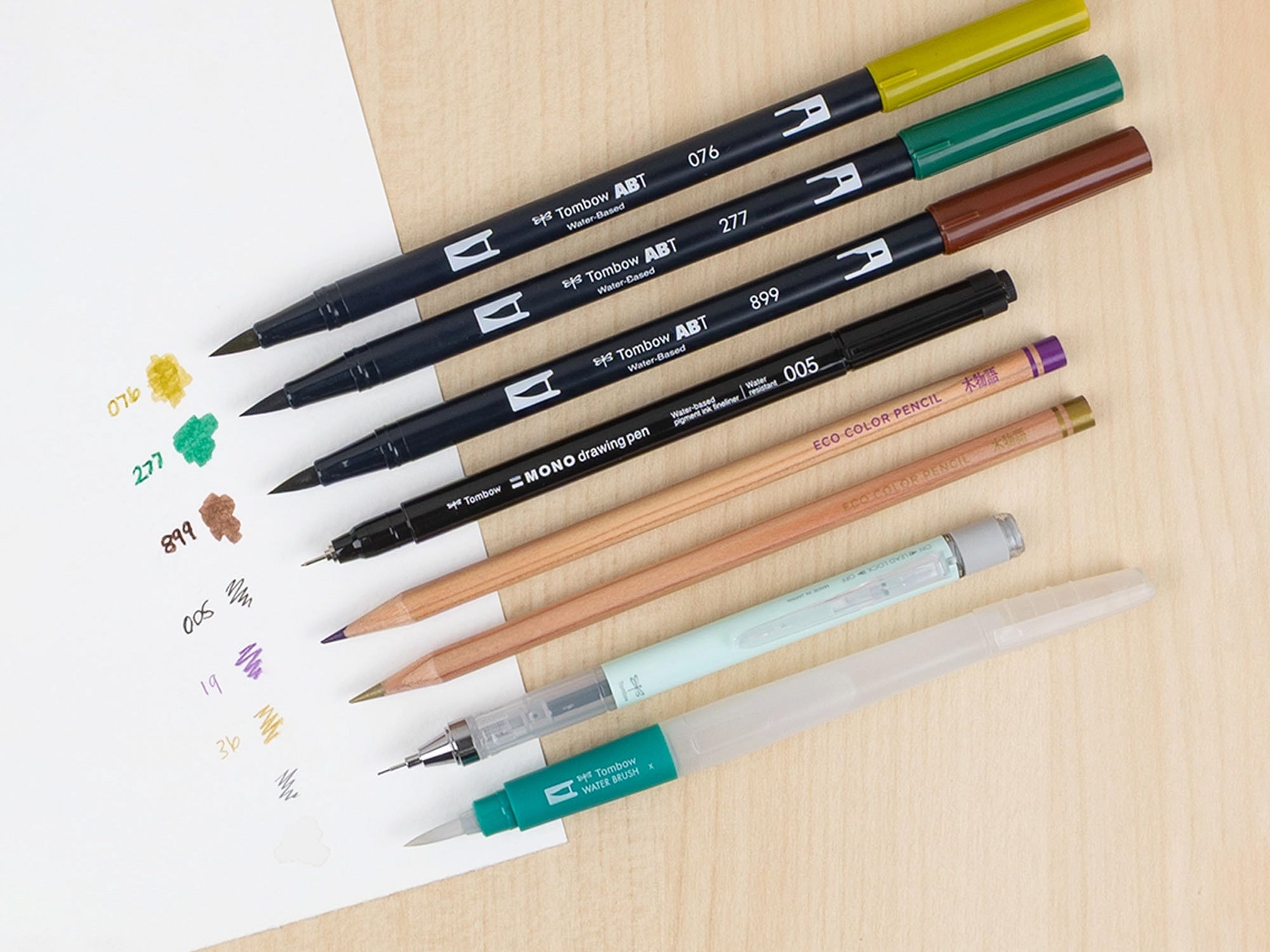 Tombow Urban Sketching Set: Japanese Edition – Jenni Bick Custom