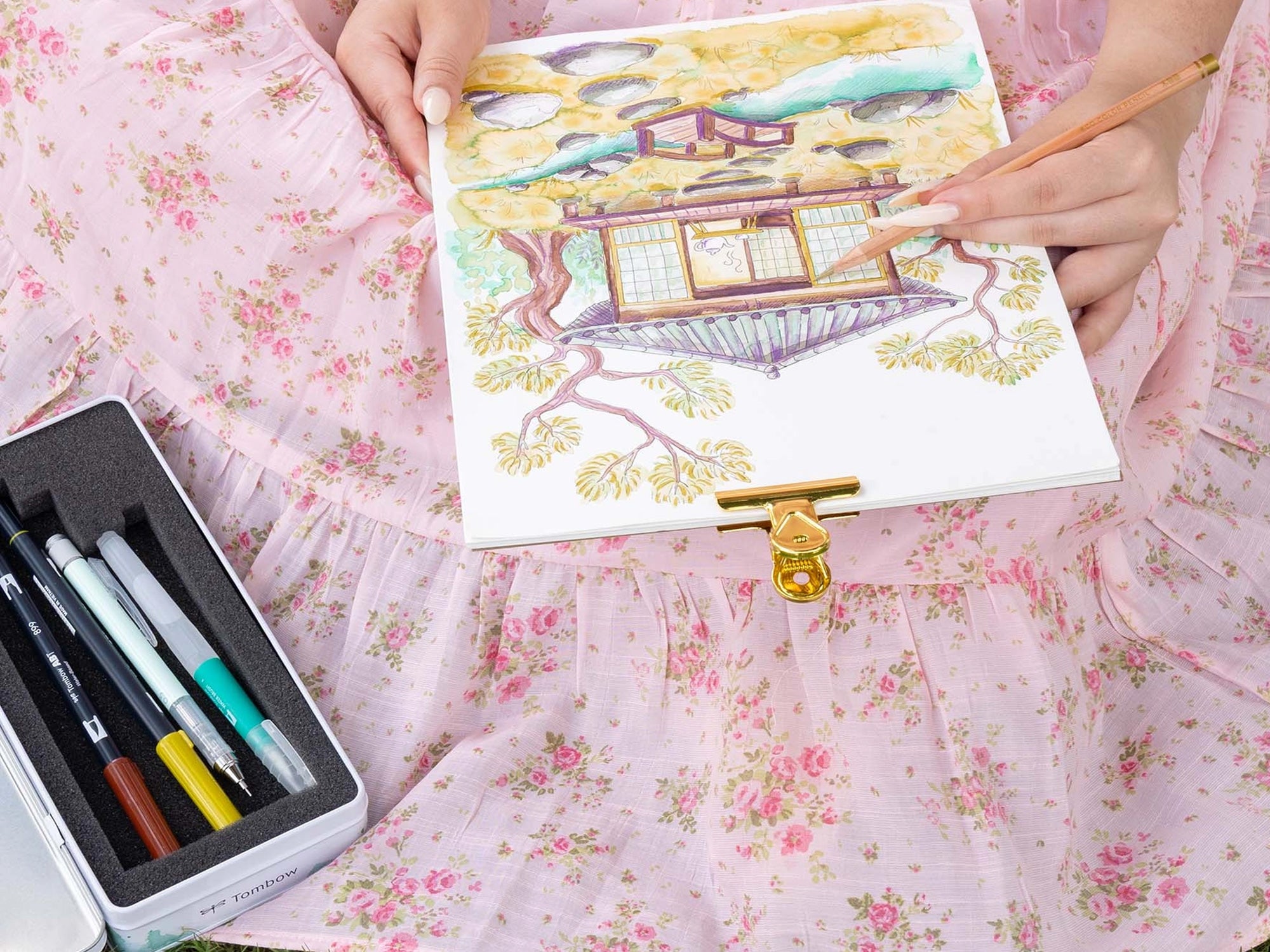 Tombow Urban Sketching Set: Japanese Edition – Jenni Bick Custom